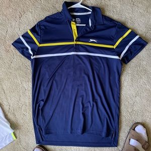 Navy polo slazenger